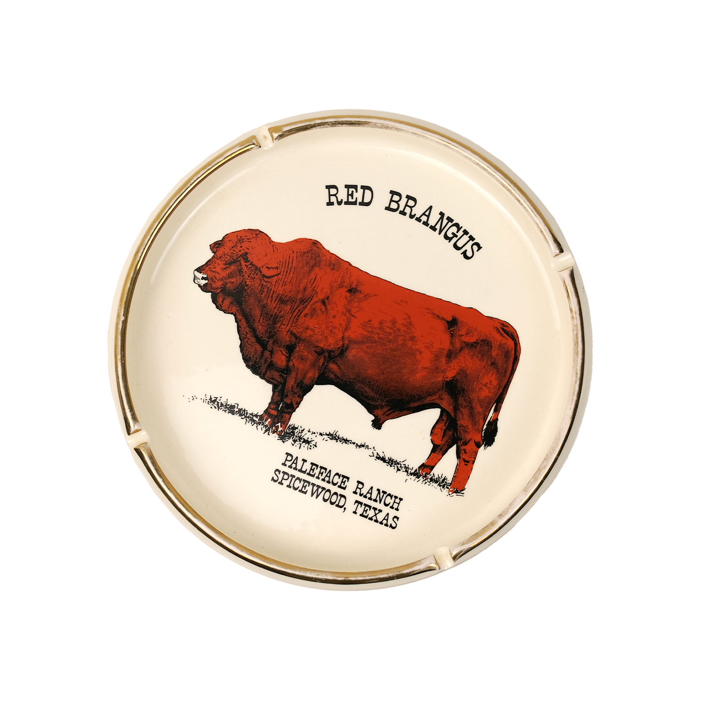 Red Brangus Ashtray