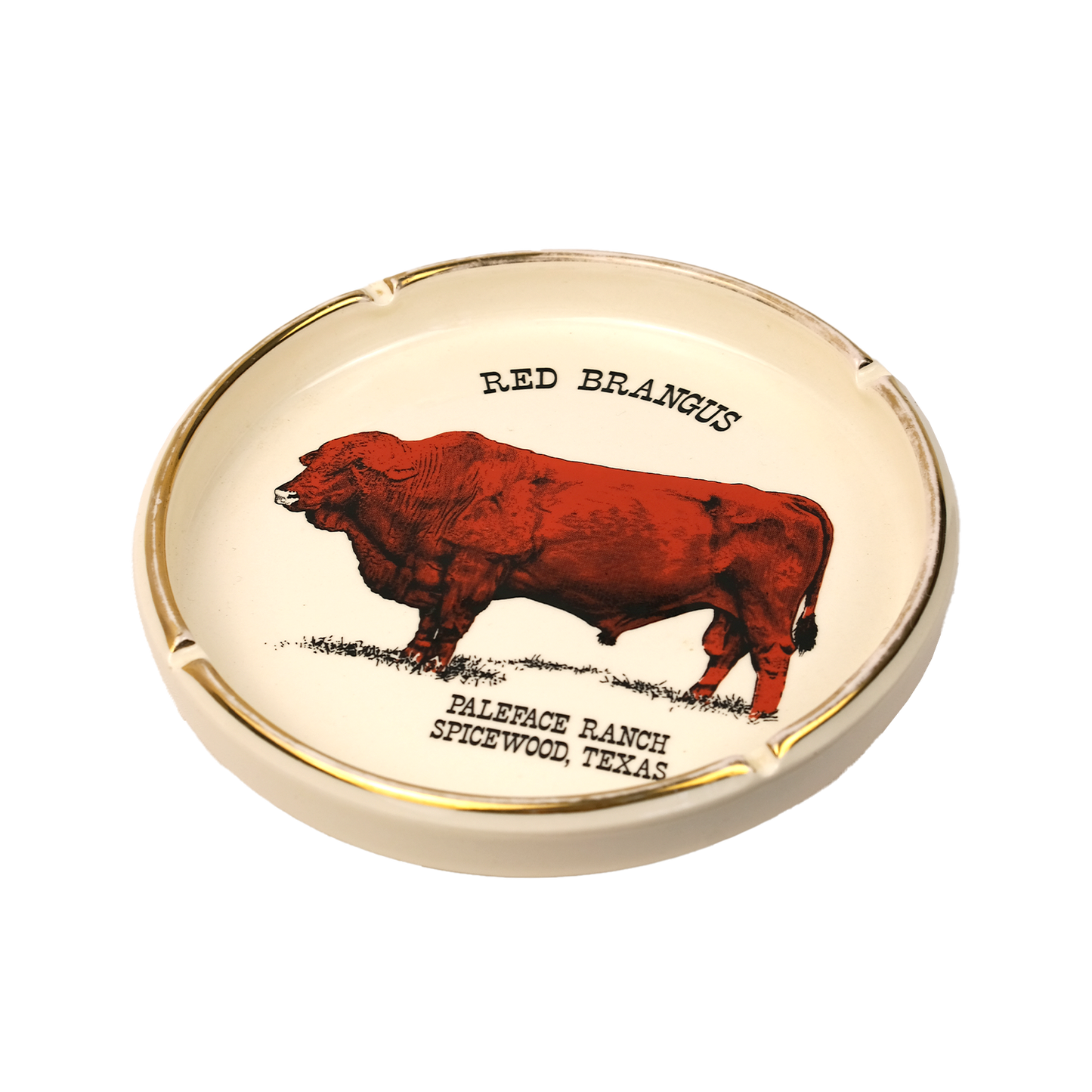 Red Brangus Ashtray