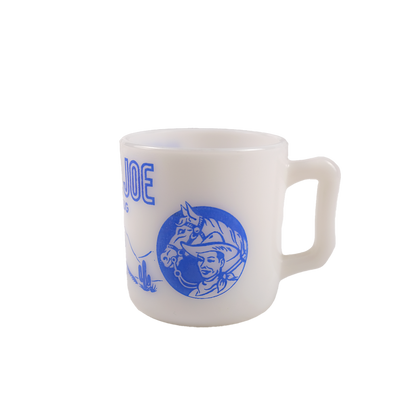 Vintage Ranger Joe Ranch Mug (Blue)