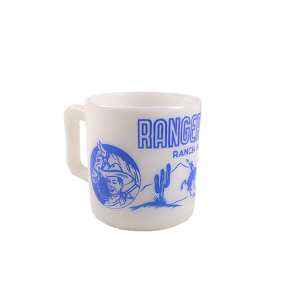 Vintage Ranger Joe Ranch Mug (Blue)