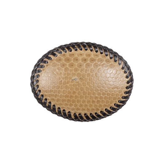 Snakeskin Belt Buckle