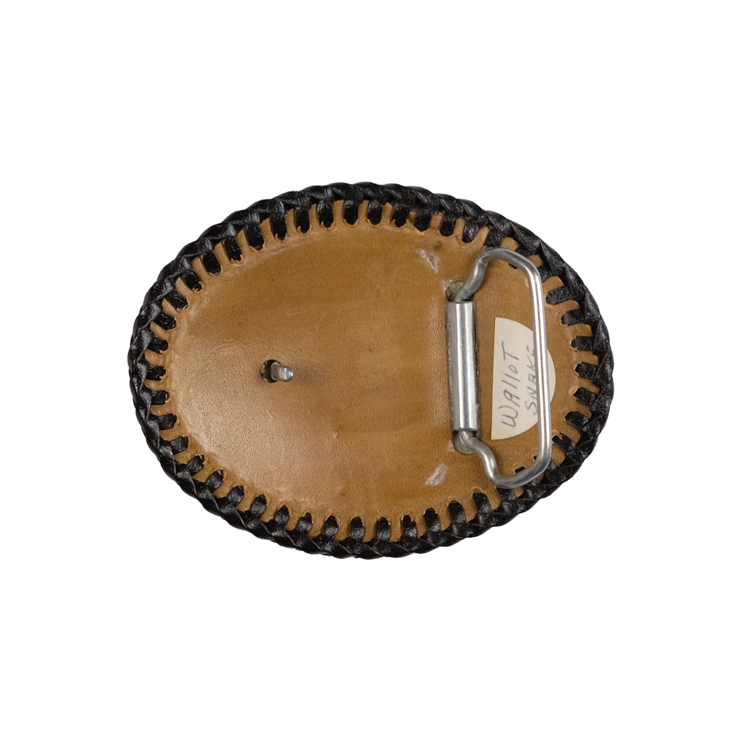 Snakeskin Belt Buckle